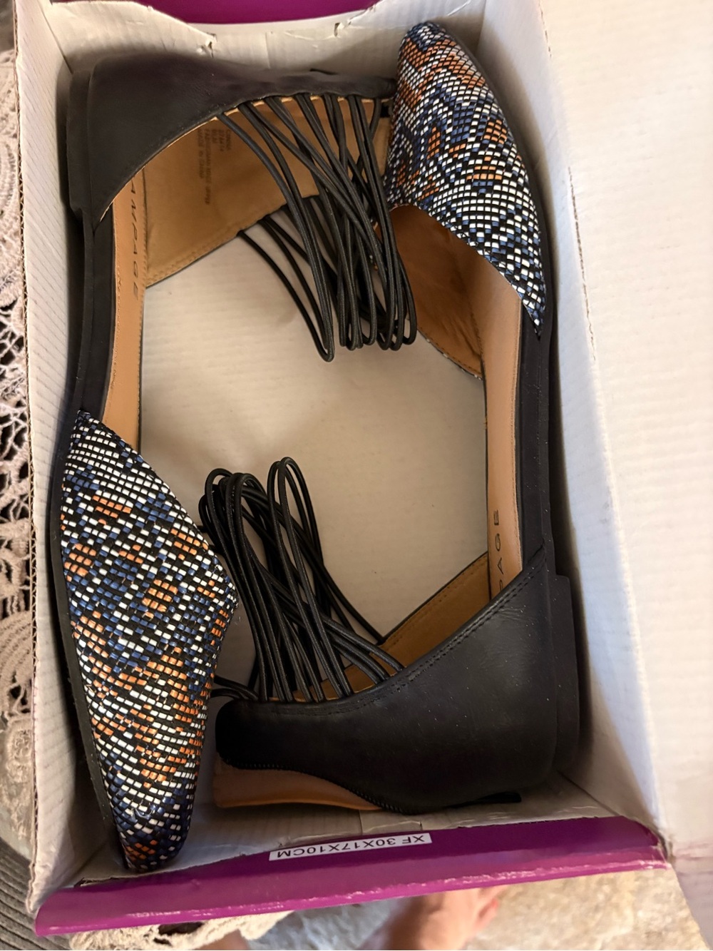 Rampage Cinna Blue Heels with D'Orsay Cutout - Picture 4 of 6